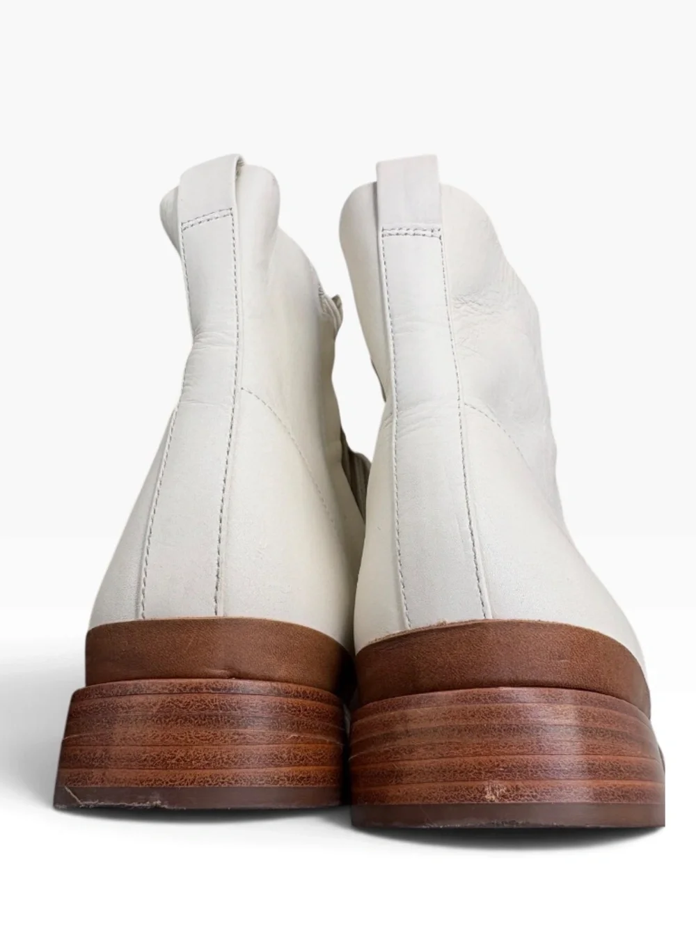 Vince Cooper Ankle Boots in Milk Size 10M EUR 41